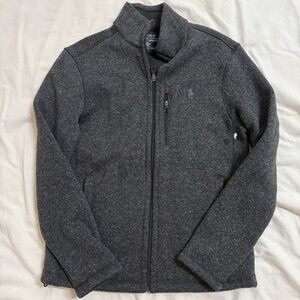 Polo Ralph Lauren Dark Gray Zip-Up Sweater